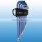 9pcs ball end hex key set HK029