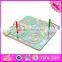 2017 New product kids educational toy wooden magnetic maze puzzles W11H017