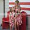 China Factory Direct Sale Striped Mother Daughter Matching Dress
