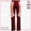 Fashion clothing factory manufacturer new design coat pant with mixed color