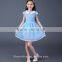 Preppy style girls clothes cap sleeve princess 2017 Summer Girls Party Tutu Dress