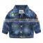 Fashion Embroidered Outerwear Kids Boys Denim Jackets in China