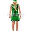 Women's Green Crayon Fancy Dress Costume