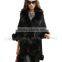 CX-B-P-45A Latest New Design Cashmere And Fox Fur Trim Cape