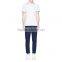 China Wholesale Blank White Polo Shirts Cheap Double Collar Polo Shirt