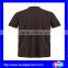 Wholesale Cootton Men's Blank Brown Short Sleeve O Neck T-shirts, Men's Plain T-shirt