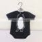 SR-267B baby romper custom print baby clothing wholesale china one piece plain baby rompers with tie and belt