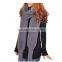 Free size hot sale korean style latest woolen scarf with sleeve novelty winter hijab scarf,muffler