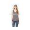 Bella+Canvas Women's Flowy V-Neck Tank Top - 65% poly 35% viscose, has a curved bottom hem and comes with your logo