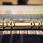 A5/A6/A7 Transparent PP Protection Board for Planner Ealstic Spacer for Loose Leaf Planner