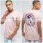 Hight quality comb 100% cotton new printing comfortable t-shirt for men