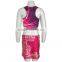 Nylon spandex custom sports clothings athletic women import sportswear