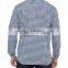 Navy check Long Sleeve Buttoned Shirt