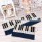 Personality Piano Carpet Bedroom Bedside Living Room Black And White Piano Children Pad Rug With Exquisite Handmade Wrapping