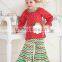 adorable turkey embroidery chevron thanksgiving boutique girls dress