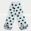 Wholesale photography hot white and black polka dots girls leg warmers M5051702