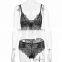 B33726A China Professional Lingerie Manufacturers Sexy Lace up Bra Set