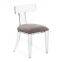 Modern Acrylic Banquet Chair Transparent Plexiglass Leisure Chair with High Back