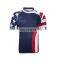 100% Polyester Custom Rubgy Shirt Sublimated Printing Free Design Rubgy Jersey