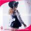 Halloween Party Adult Women Punk Pirate Costume for Women Black Faux Leather Sexy Pirates Cosplay