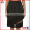 2016 New Arrival Custom Design Latest Fashion Skirt Black Women Skirt