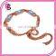 wholesale woman ladies fashion handmade boho ethnic braided belt