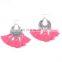 Ladies fashion Alloy Multicolor lovely tassel earrings for all purpose