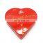 2015 Heart-shaped Christmas gift tin box