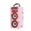 Christmas Gifts Promotion Party Speaker Outdoor Wooden 1000MAH Battery OEM/ODM with TF card/AUX/FM radio Stereo Music System