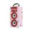 Christmas Gifts Promotion Party Speaker Outdoor Wooden 1000MAH Battery OEM/ODM with TF card/AUX/FM radio Stereo Music System