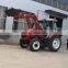 4WD Cheap 100hp farming tractor with front bucket