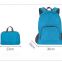 Nylon Polyester 210D 190T 420D sport leisure foldable backpack with zipper