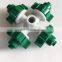Greenhouse shed four outlet small cross atomizing nozzle