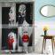 Latest Fancy Custom 100% Polyester Fabric Printing shower Curtain