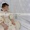 Korea 2020 Autumn Children's Wear Children's Dresses Girls Embroidered Square Neck Dress Girls Court Style Dresses