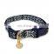 Printing dog collar Chinese style pet collar adjustable and safe collar