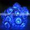 Battery LED Rose Christmas Lights Holiday String Lights Valentine Wedding Decoration Flower Bulbs LED Lamp