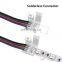 Solderless Led Connector 4pin Connector for 3528 5050 RGB LED Strip light