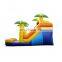 Commercial Inflatable Slides Kids Jump Bouncer Roaring Rainforest Water Slide For Sale