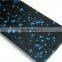 High Quality's Gym Flooring Fitness Rolled Rubber Floor with Shining Colorful Spot Gym Floor Mat GM09