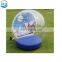 Giant Christmas inflatable snow globe display for black friday