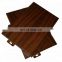 Aluminum Wooden grain Color decorative panels/Architectural fittings aluminum wall panels for acoustic and fire retardant