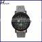 Unisex Roma Dial Round Table Teak Wood Grain Strap Quartz Analog Wrist Watch WP0001