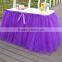 Tutu Tulle Decorations Wedding Prop Birthday Prom Party Baby Shower Bow Table Skirts SD103