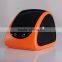 Cute orange two in one portable mini printer scanner
