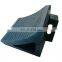 Black Rubber Wheel Chock Parking Stopper Block Load Bearing 30 Tons