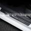 Car Carbon fiber cloth Door Sill Strip for Land Rover DISCOVERY EVOQUE SPORT SV VELAR VOGUE Autobiography accessories styling