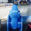PN25 DIN F4  non-rising stem resilient seated gate valve