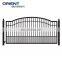 Laser Cut Custom Fabrication Aluminum Powder Coated Gate Designs Metal Sliding Garden Fence Gate factory