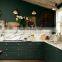 Light Green Luxury lacquer kitchen cabinet custom